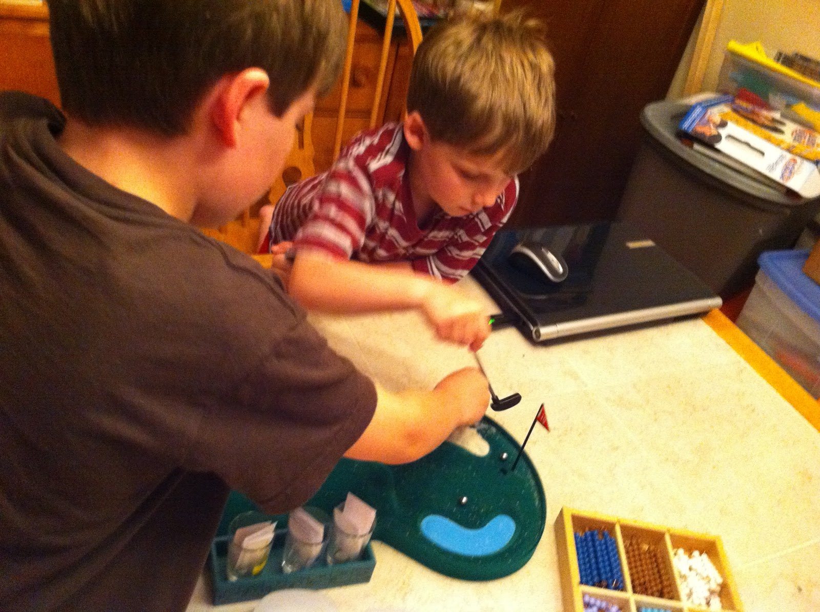 Sunrise Learning Lab Mini Golf Math!